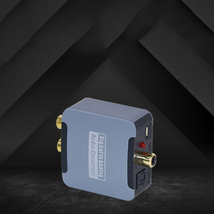 YQ-080 Digital Fiber Optic Coaxial Audio Converter, Host+USB Power Cable, Host+USB Power Cable+Fiber Optic Cable, Host+USB Power Cable+Fiber Optic Cable+Coaxial Cable, Host+USB Power Cable+Fiber Optic Cable+Coaxial Cable+AV Cable