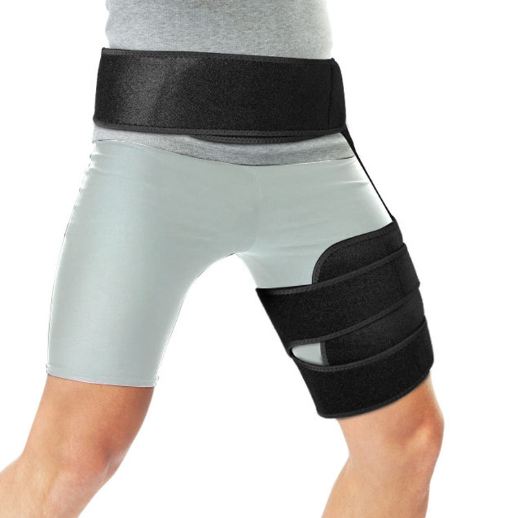 Sports Hiking Thigh Protective Gear, Thigh Protective Gear(Black)