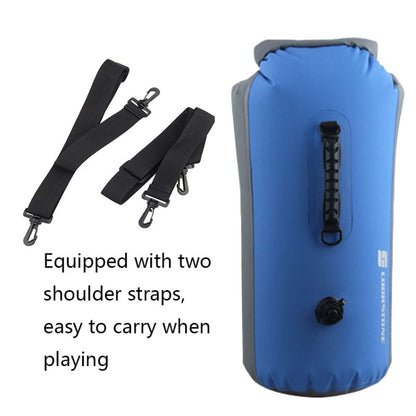 LUCKSTON 35L Outdoor Rafting Swimming Waterproof Backpack, 35L