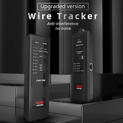 BSIDE FWT8X  Dual Mode Network Wire Tracker Cable Toner RJ45 RJ11 Accurate Ethernet LAN Tracer, FWT8X