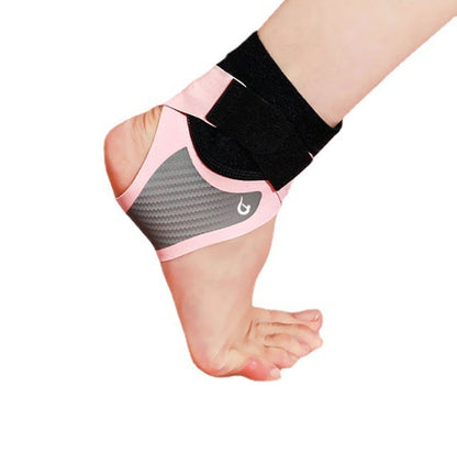 1 Pair Carbon Soft Armor Sports Ankle Protectors For Men and Women, M (Pink), M (Black), L (Pink), L (Black), XL (Pink), XL (Black)