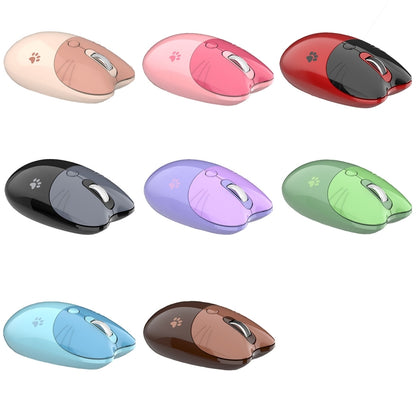 M3 3 Keys Cute Silent Laptop Wireless Mouse, Spec:, Wireless Version (Vitality Pink), Wireless Version (Milk Tea), Bluetooth Wireless Version (Milk Tea), Bluetooth Wireless Version (Pink), Bluetooth Wireless Version (Red)...