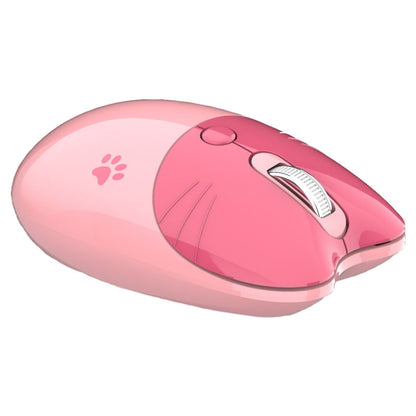 M3 3 Keys Cute Silent Laptop Wireless Mouse, Spec:, Wireless Version (Vitality Pink), Wireless Version (Milk Tea), Bluetooth Wireless Version (Milk Tea), Bluetooth Wireless Version (Pink), Bluetooth Wireless Version (Red)...