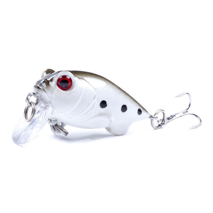 4 PCS HENGJIA CB051 4cm / 5.2g Small Fat Lure Bait, 1, 2, 3, 4, 5, 6