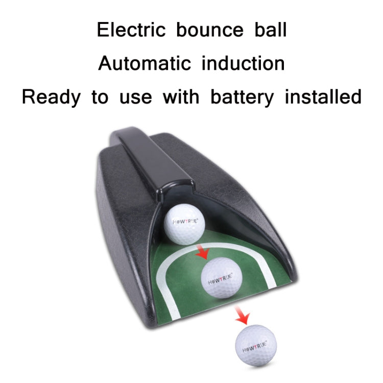 HOWTRUE Golf Automatic Ball Returner Putter Practice Device, 2PCS Practice Device