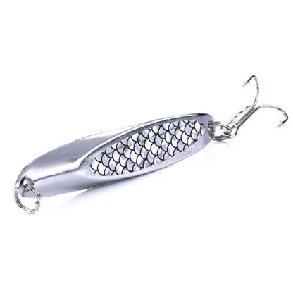4 PCS HEGNJIA SP071 7cm 21g Seabass Sequin Lure, SP071 (1), SP071 (2), SP071 (3), SP071 (4), SP071 (5)
