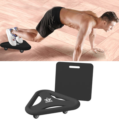 Fitness Multi-function Universal Triangle Abdominal Plate, Triangle Abdominal Plate(Yellow), Triangle Abdominal Plate(Black)