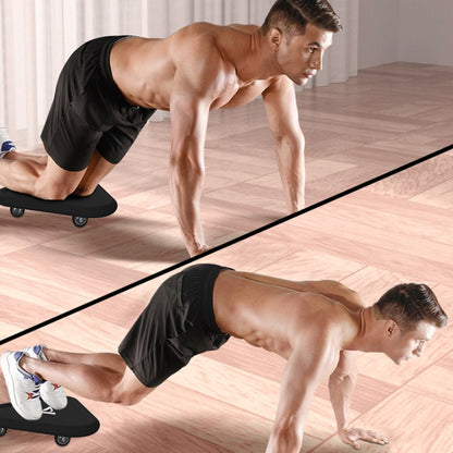 Fitness Multi-function Universal Triangle Abdominal Plate, Triangle Abdominal Plate(Yellow)