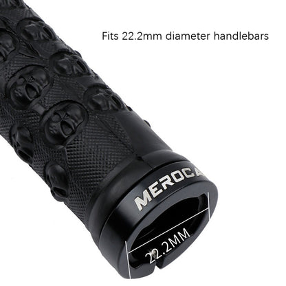 MEROCA Mountain Bike Anti-slip Shock Absorber Riding Grip Cover, Style:, One Side Lock ME38 Black, One Side Lock ME38 Red, One Side Lock ME38 Sky Blue, Bilateral Lock Thread ME15 Black, Bilateral Lock Thread ME15 Red, Bilateral Lock Thread ME15 Green
