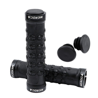 MEROCA Mountain Bike Anti-slip Shock Absorber Riding Grip Cover, Style:, One Side Lock ME38 Black, One Side Lock ME38 Red, One Side Lock ME38 Sky Blue, Bilateral Lock Thread ME15 Black, Bilateral Lock Thread ME15 Red, Bilateral Lock Thread ME15 Green
