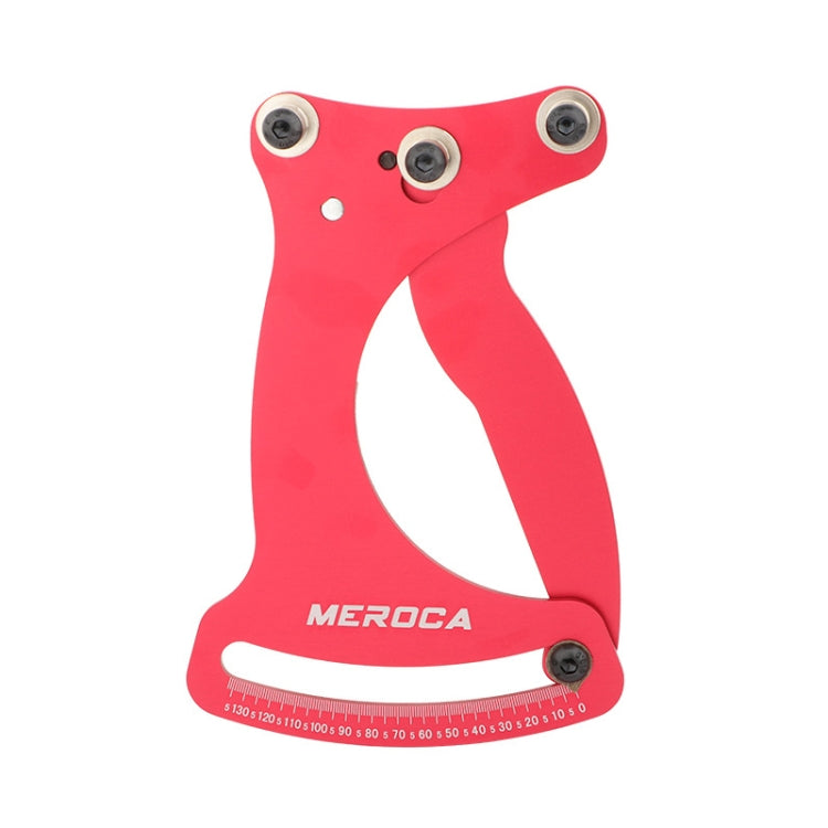 MEROCA Bicycle Ring Calibration Tool Spoke Tension Tube Wheel Set Steel Wire, Red, Colorful, Red+Wrench, Colorful+Wrench