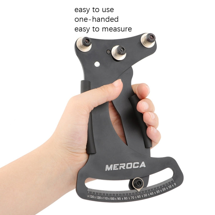 MEROCA Bicycle Ring Calibration Tool Spoke Tension Tube Wheel Set Steel Wire, Red, Colorful, Red+Wrench, Colorful+Wrench