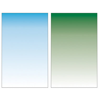 54 x 83cm Gradient Morandi Double-sided Film Photo Props Background Paper, Red / Gold Brown, Blue /Green, Deep Gray / Light Gray