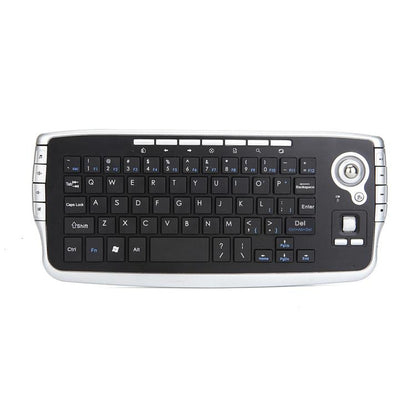 MY-10 2.4G 78 Keys 1200 DPI Mini Wireless Trackball Keyboard Wireless Keyboard And Mouse Set