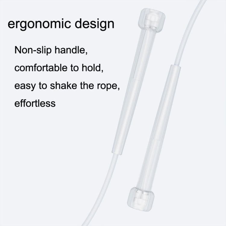 Children Speed Skipping Sports Rope, Style: 2 Sections 2.8m (White Blue), 2 Sections 2.4m (White Blue), 2 Sections 2.8m (White Blue), 2 Sections 2.4m (White Pink), 2 Sections 2.8m (White Pink), 2 Sections 2.4m (White Green), 2 Sections 2.8m (White Gree...