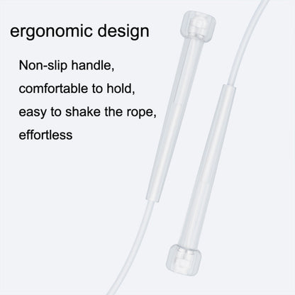 Children Speed Skipping Sports Rope, Style: 2 Sections 2.8m (White Blue), 2 Sections 2.4m (White Blue), 2 Sections 2.8m (White Blue), 2 Sections 2.4m (White Pink), 2 Sections 2.8m (White Pink), 2 Sections 2.4m (White Green), 2 Sections 2.8m (White Gree...
