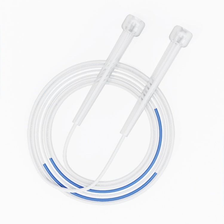 Children Speed Skipping Sports Rope, Style: 2 Sections 2.8m (White Blue), 2 Sections 2.4m (White Blue), 2 Sections 2.8m (White Blue), 2 Sections 2.4m (White Pink), 2 Sections 2.8m (White Pink), 2 Sections 2.4m (White Green), 2 Sections 2.8m (White Gree...