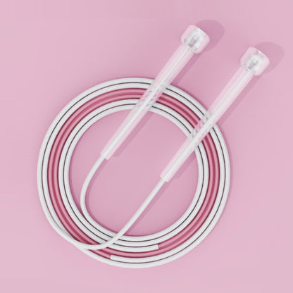 Children Speed Skipping Sports Rope, Style: 2 Sections 2.8m (White Blue), 2 Sections 2.4m (White Blue), 2 Sections 2.8m (White Blue), 2 Sections 2.4m (White Pink), 2 Sections 2.8m (White Pink), 2 Sections 2.4m (White Green), 2 Sections 2.8m (White Gree...