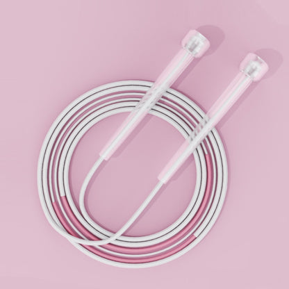 Children Speed Skipping Sports Rope, Style: 2 Sections 2.8m (White Blue), 2 Sections 2.4m (White Blue), 2 Sections 2.8m (White Blue), 2 Sections 2.4m (White Pink), 2 Sections 2.8m (White Pink), 2 Sections 2.4m (White Green), 2 Sections 2.8m (White Gree...