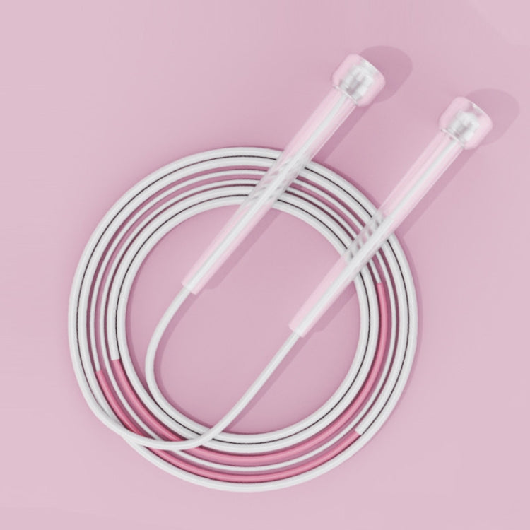 Children Speed Skipping Sports Rope, Style: 2 Sections 2.8m (White Blue), 2 Sections 2.4m (White Blue), 2 Sections 2.8m (White Blue), 2 Sections 2.4m (White Pink), 2 Sections 2.8m (White Pink), 2 Sections 2.4m (White Green), 2 Sections 2.8m (White Gree...