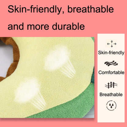 Pet Anti-bite Anti-Lick Ring Soft Cotton Cat Head Cover, Peach, Pineapple, Drumstick, Avocado