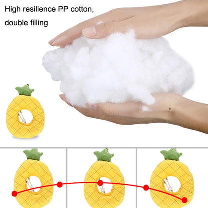 Pet Anti-bite Anti-Lick Ring Soft Cotton Cat Head Cover, Peach, Pineapple, Drumstick, Avocado