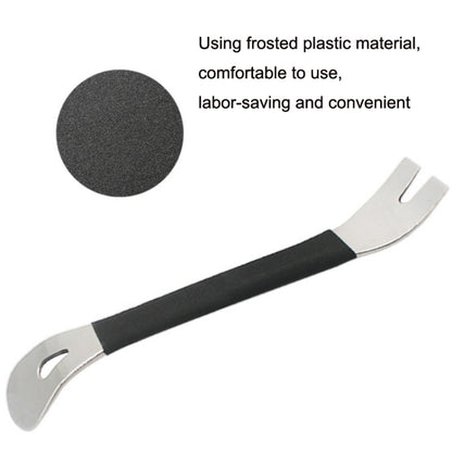 Car Stainless Ateel Audio Navigation Door Panel Crowbar, 2 PCS Stainless Steel