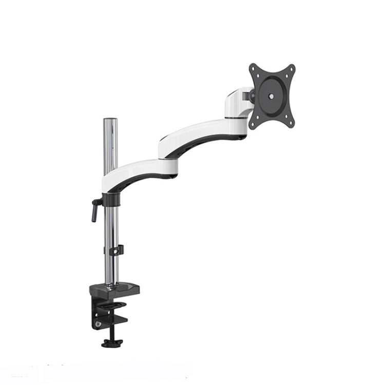 Gibbon Mounts FE112 Aluminum Alloy Lifting and Rotating LCD Computer Monitor Bracket, Clip Table, Perforation