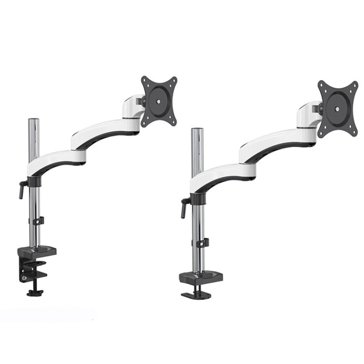 Gibbon Mounts FE112 Aluminum Alloy Lifting and Rotating LCD Computer Monitor Bracket, Clip Table, Perforation