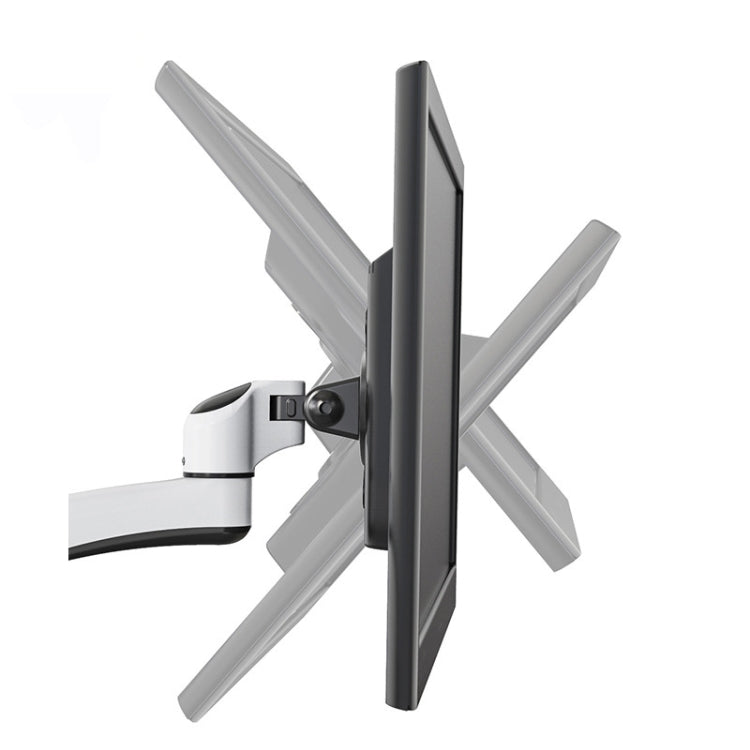 Gibbon Mounts FE112 Aluminum Alloy Lifting and Rotating LCD Computer Monitor Bracket, Clip Table, Perforation