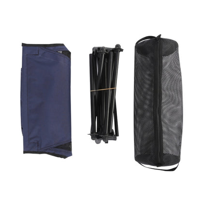 Outdoor Camping Aluminum Alloy Portable Folding Beach Chair, Without Pocket (Blue Gray), With Pocket (Blue Gray), Without Pocket (Dark Gray), With Pocket (Dark Gray)
