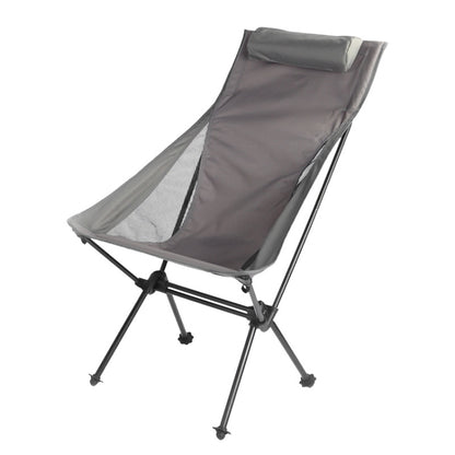 Outdoor Camping Aluminum Alloy Portable Folding Beach Chair, Without Pocket (Blue Gray), With Pocket (Blue Gray), Without Pocket (Dark Gray), With Pocket (Dark Gray)