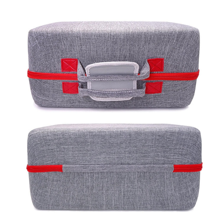 GH1881 Portable Game Console Storage Bag For PS5, Gray, Black
