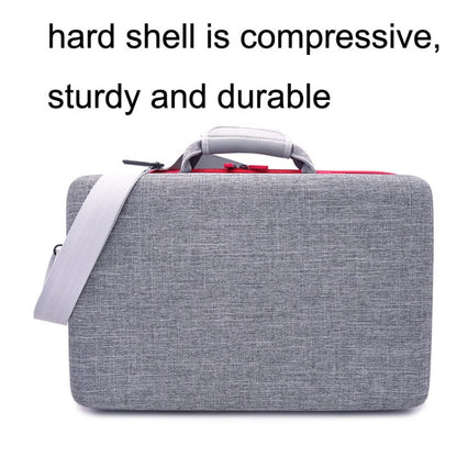 GH1881 Portable Game Console Storage Bag For PS5, Gray, Black