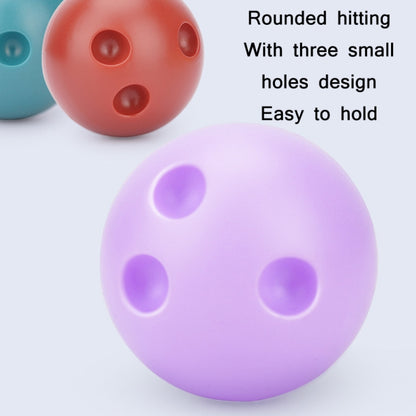 3 Sets Children Sports Recreation Plastic Bowling Toy Set, Size:, 12cm, 15cm, 18cm