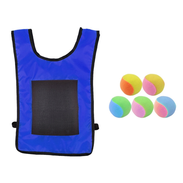 Children Dodgeball Vest For Parent-child Outdoor Games With 5 Balls, Small (Red), Small (Blue), Small (Yellow), Small (Orange), Small (Green), Large (Red), Large (Blue), Large (Yellow), Large (Orange), Large (Green), Small + 5 Tails (Red)