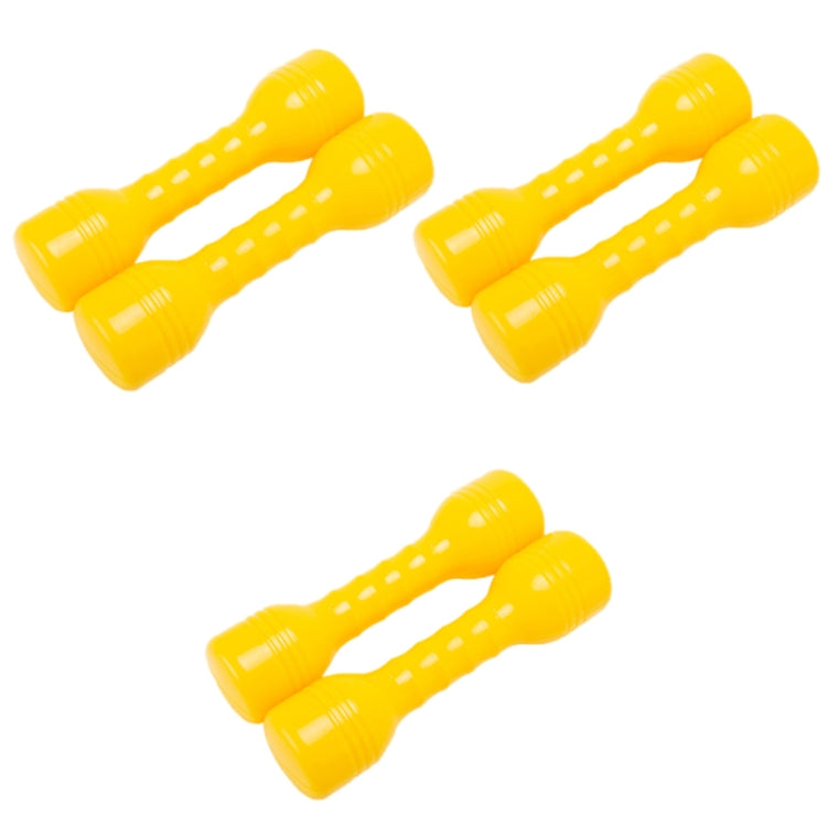 3 Pairs Kindergarten Children Gymnastics Dance Sports Training Dumbbells, Specification:, Silent (Red), Silent (Yellow), Silent (Blue), Silent (Green), Sound (Red), Sound (Yellow), Sound (Blue), Sound (Green)