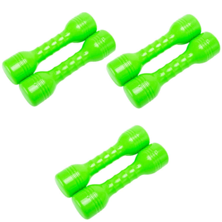 3 Pairs Kindergarten Children Gymnastics Dance Sports Training Dumbbells, Specification:, Silent (Red), Silent (Yellow), Silent (Blue), Silent (Green), Sound (Red), Sound (Yellow), Sound (Blue), Sound (Green)
