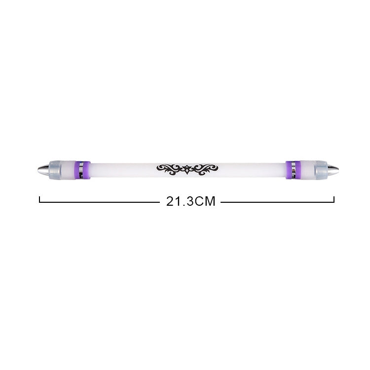 2 PCS Visual Spinning Pen Drop Resistant No Refill Rotary Pen Special