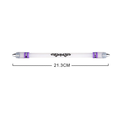2 PCS Visual Spinning Pen Drop Resistant No Refill Rotary Pen Special