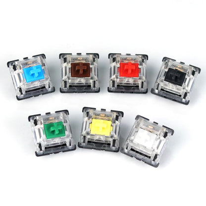 10 PCS Gateron G Shaft Black Bottom Transparent Shaft Cover Axis Switch, Style:, G3 Foot (Black Shaft), G3 Foot (Red Shaft), G3 Foot (Tea Shaft), G3 Foot (Blue Shaft), G3 Foot (White Shaft), G3 Foot (Green Shaft), G3 Foot (Yellow Shaft)...