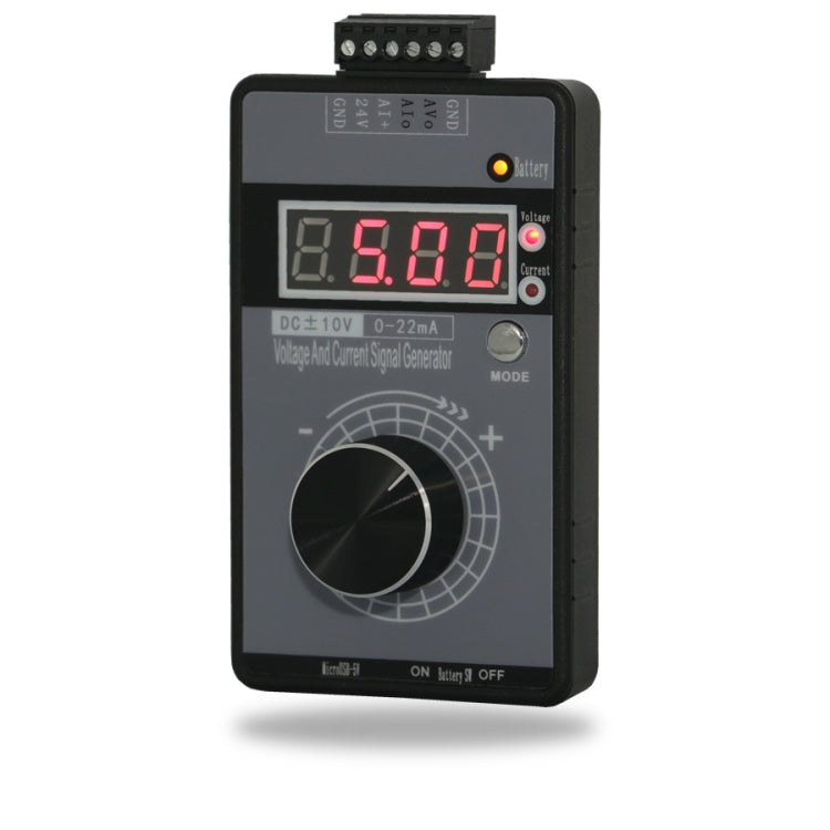 4-20mA 0-10V  Signal Generator Adjustable Voltage Current Simulator, Without Battery