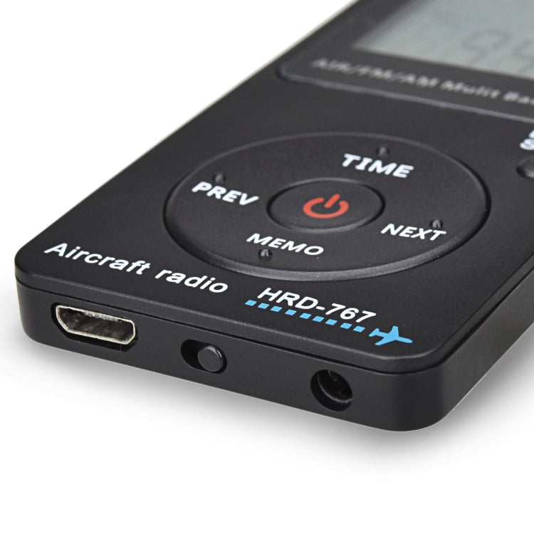Mini Aviation Band Radio Can Set Automatic Shutdown FM, AM, AIR Radio