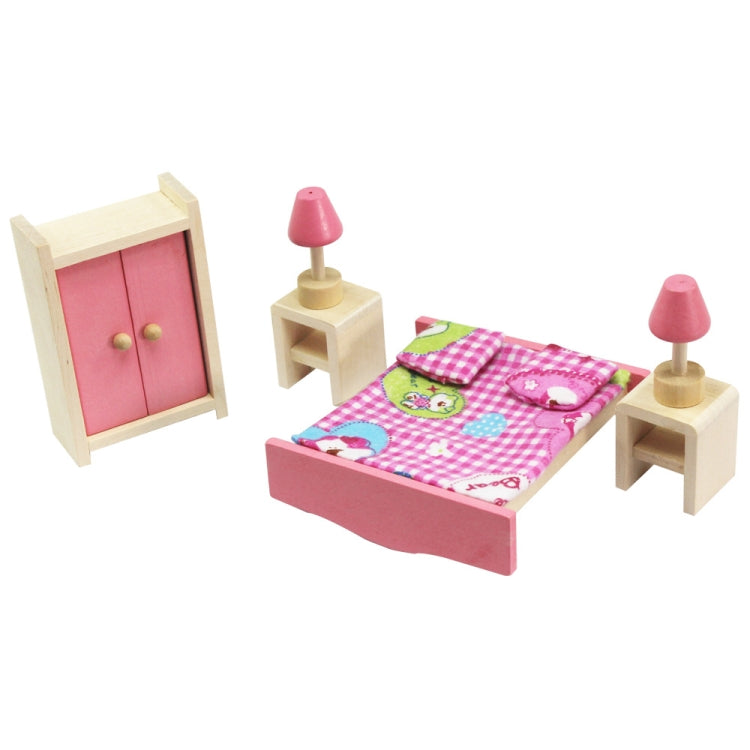 Pretend Play Mini Simulation Children Small Furniture Doll House Toy, Restaurant, Kitchen, Living Room, Bedroom, Bathroom