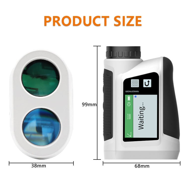 ARTBULL Touch Screen Golf Laser Speed Measurement Rangefinder