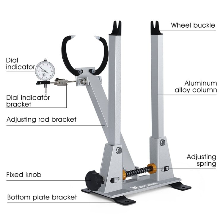WEST BIKING Bicycle Wheel Correction and Adjustment Station, WEST BIKING Adjustment Station