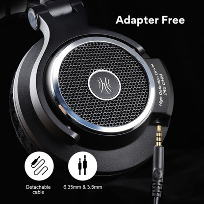 OneOdio M80 Open Three-band Balanced Monitor Mixer Studio DJ HIFI Wired Headset, Cable Length: 3m, M80