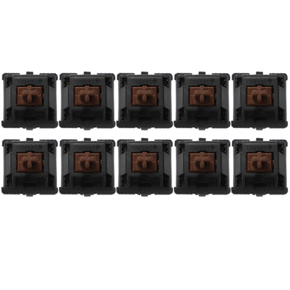 10PCS Cherry Shaft MX Switch Linear Mute Keyboard Shaft, Black Shaft, Red Shaft, Tea Shaft, Blue Shaft, White Shaft, Green Shaft, Silver Shaft, Mute Red Shaft, Mute Black Shaft