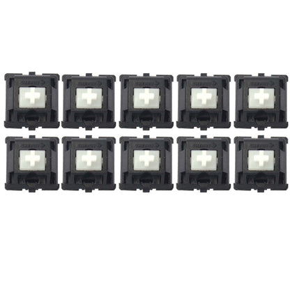 10PCS Cherry Shaft MX Switch Linear Mute Keyboard Shaft, Black Shaft, Red Shaft, Tea Shaft, Blue Shaft, White Shaft, Green Shaft, Silver Shaft, Mute Red Shaft, Mute Black Shaft
