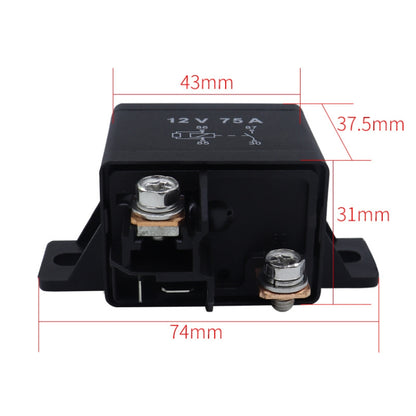 75A 24V 033200250 Forklift Relay Excavator Start Relay, Rated voltage: 24V, 12V, 24V